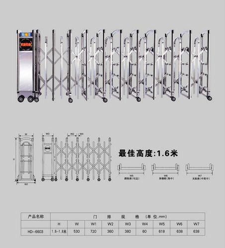 电动伸缩门